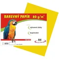 Papier für den Kunstunterricht A4/100/80g gelb