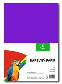 Papier für den Kunstunterricht A4/60/80g, Mischung aus 12 Farben