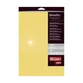 Papier mit Metallic-Glanz, Gold, A4, 130g, APLI [10 Blatt]