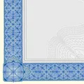 Weiteres Produktbild Papier mit Diplommotiv, blau, A4, 185g, SIGEL [20 Blatt]