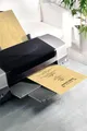 Weiteres Produktbild Motivpapier, doppelseitig, A4, 200 g, SIGEL, sandbraun, gesprenkelt [50 Blatt]