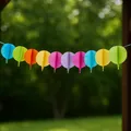 Weiteres Produktbild Papier-Girlande Luftballons durchmesser 19cm x 4m [1 St.]