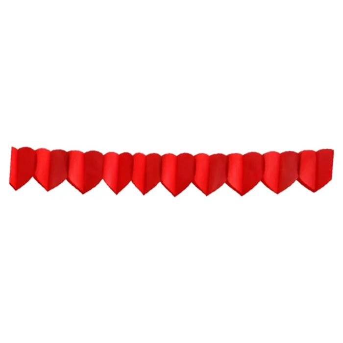 Hauptproduktbild Papírová girlanda SRDCE 4 m (průměr 18 cm) [1 ks]