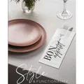 Weiteres Produktbild Papierbesteckbeutel Infibra Bon Appetit mit weißer Serviette - 100 Stück