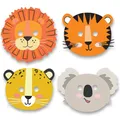 Papiermasken Get Wild [8 Stk.]