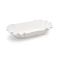 Pappschale (FSC Mix) oval weiß 17,5 x 10 x 3 cm [250 St.]