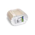 Weiteres Produktbild Pappschale (FSC Mix) oval weiß 17,5 x 10 x 3 cm [250 St.]
