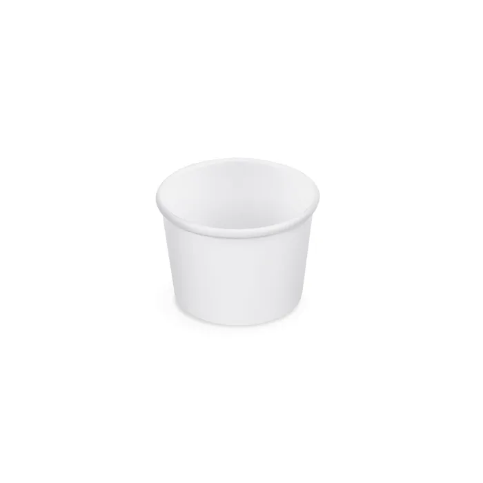 Hauptproduktbild Papírová miska na zmrzlinu (PAP/PE) bílá průměr 75mm 125ml [50 ks]