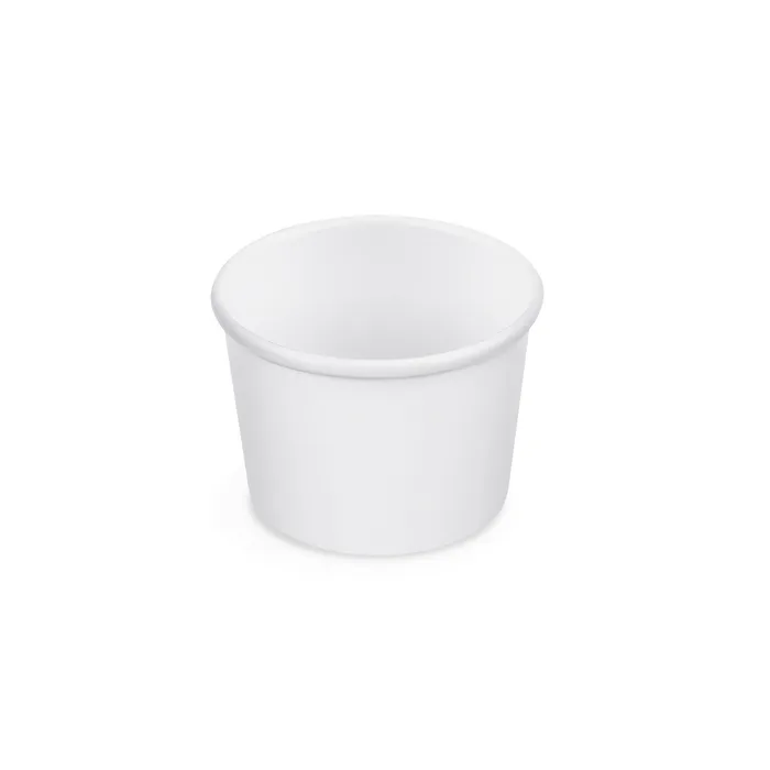 Hauptproduktbild Papírová miska na zmrzlinu (PAP/PE) bílá průměr 90mm 250ml [50 ks]