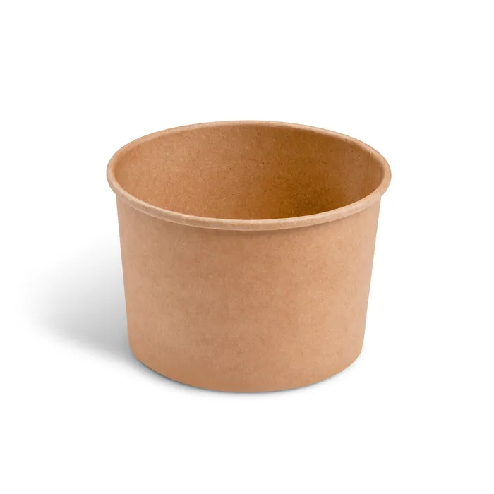 Hauptproduktbild Papírová miska (PAP/PE) kraft průměr 110mm 475ml [50 ks]