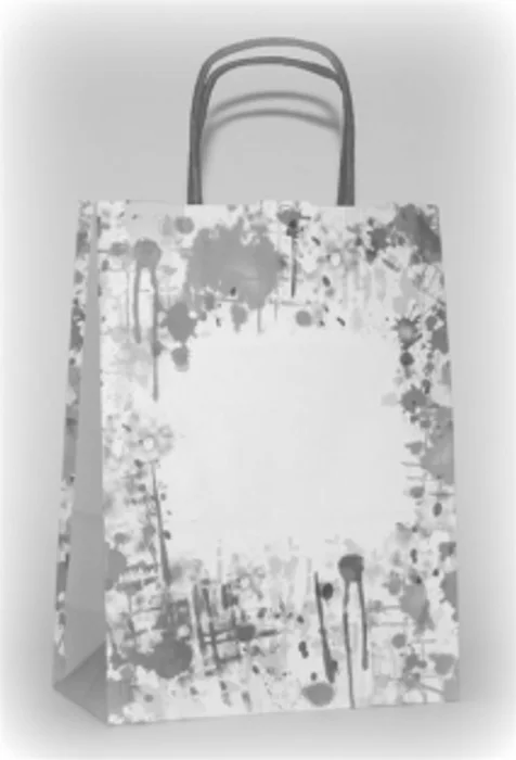 Hauptproduktbild Papírová taška dárková 16x8x21 cm barevné stříkance