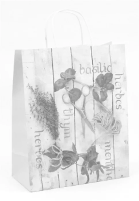 Hauptproduktbild Papírová taška dárková 26x12x34,5 cm herbář