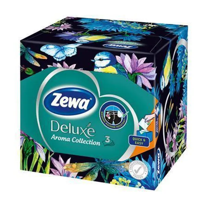 Hauptproduktbild Papírové kapesníky "Aroma Collection", třívrstvý, 60ks, ZEWA