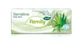 Papiertaschentücher "Sensitive", Aloe Vera, 3 Lagen, 10x10 Stück, TENTO