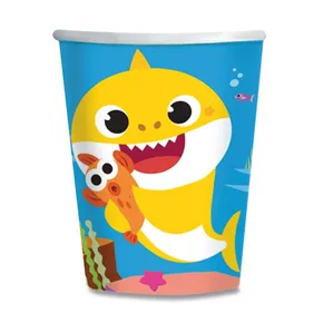 Pappbecher Baby Shark 0,25 l [8 Stk.]