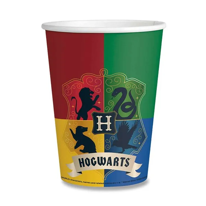 Hauptproduktbild Papírové kelímky Harry Potter objem 0,25 l, [8 ks]