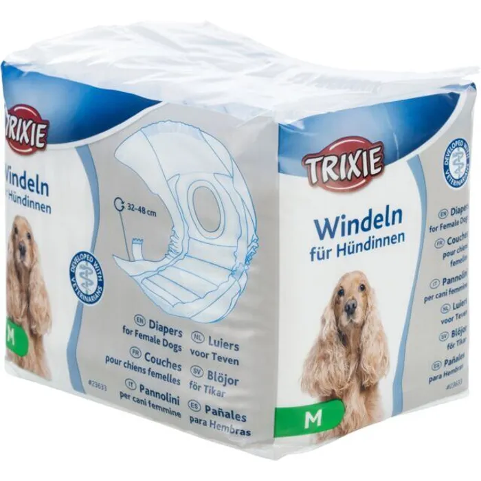 Hauptproduktbild Papírové pleny pro feny (12 ks/bal.) M: 32-48 cm