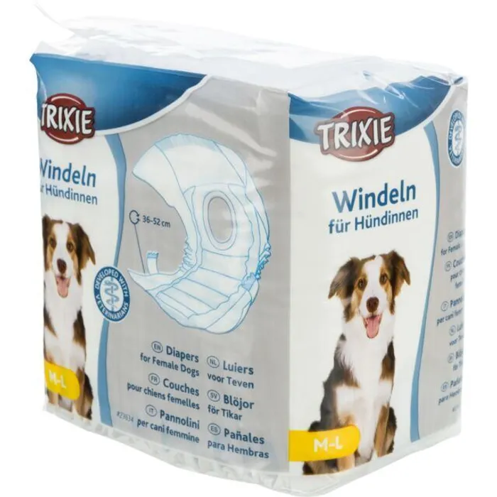 Hauptproduktbild Papírové pleny pro feny (12 ks/bal.) M-L: 36-52 cm