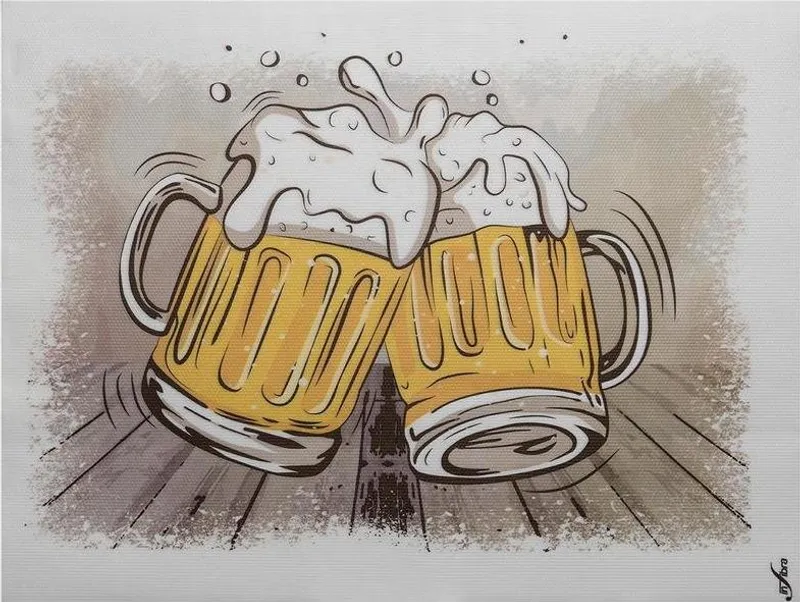 Hauptproduktbild Papírové prostírání Infibra Beer 30 x 40 cm [250 ks]