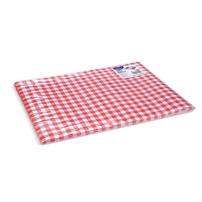Hauptproduktbild Papírové prostírání Karo červené 40 x 30 cm [200 ks]
