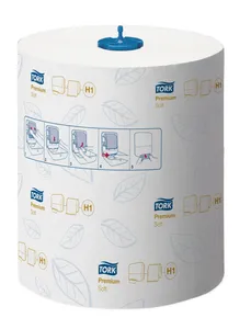 Papierhandtücher Rolle Tork 120016 Matic H1 TAD Premium 2-lagig 100 m weiß [6 Stk.]