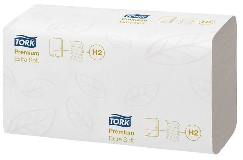 Hauptproduktbild Papírové ručníky Tork 100297 H2 Premium Extra Soft 2vr bílé [2100 ks]