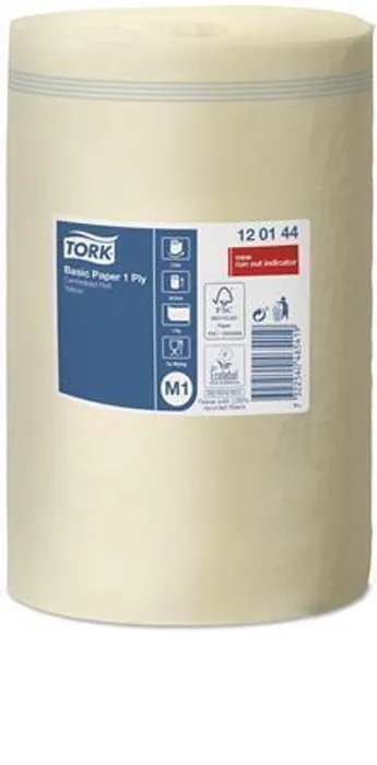 Hauptproduktbild Papírové ručníky v miniroli TORK 120144 UNIVERSAL 310 žluté M1 1-vrstvá [1 ks]