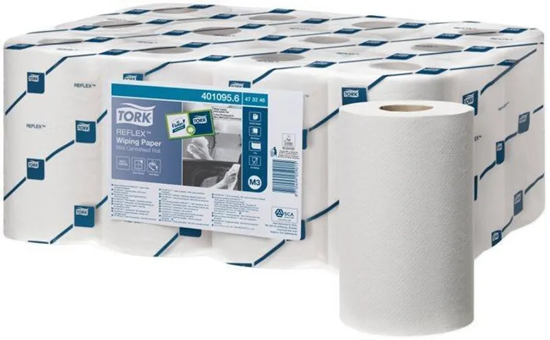 Hauptproduktbild Papírové ručníky v miniroli TORK Reflex M3 1vrstva [1 ks]