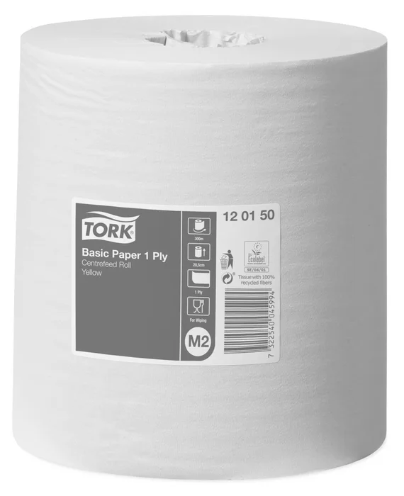 Hauptproduktbild Papírové ručníky v roli TORK 120150 Universal 310 žlutá M2 1-vrstvé [1 ks]