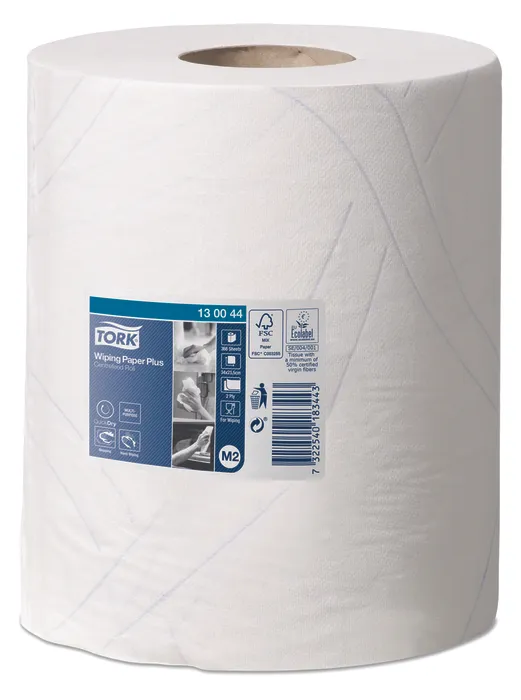 Hauptproduktbild Papírové ručníky v roli TORK 130044 PLUS ADVANCED 420 bílá TAD M2 [1 ks]