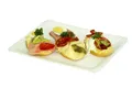 Pappteller weiß 16 x 23 cm RECY [250 St.]