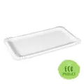 Pappteller weiß 19 x 33,5 cm RECY [125 St.]