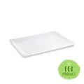 Pappteller weiß 21 x 29 cm RECY [125 St.]