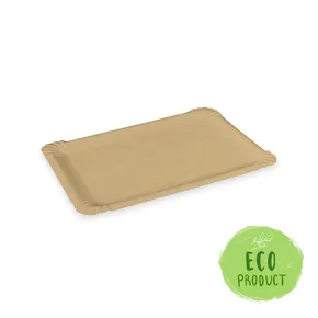 Pappteller (FSC Mix) fettdicht kraft 13 x 20 cm [250 St.]