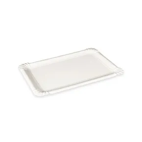 Pappteller weiß 13 x 20 cm [250 St.]