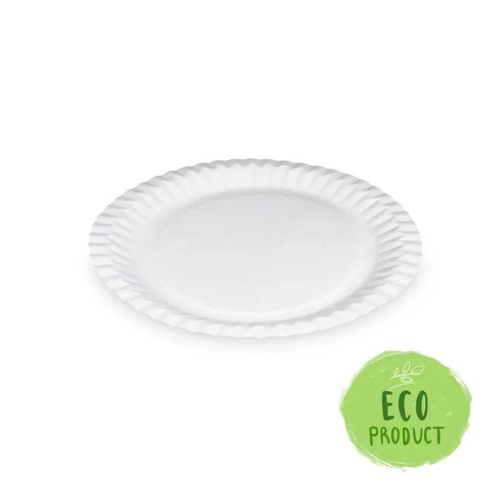 Hauptproduktbild Papírové talíře mělké průměr 23 cm [15 ks]