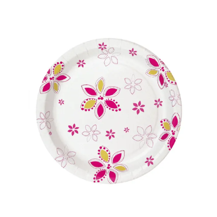 Hauptproduktbild Papírové talíře průměr 23 cm HAPPINESS [10 ks]
