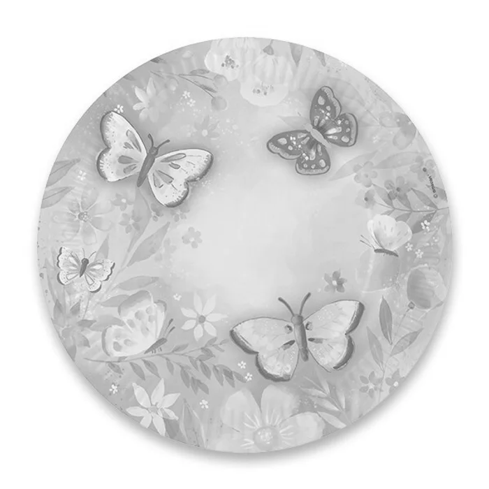Hauptproduktbild Papírové talířky Flutter průměr 22,8 cm, 8 ks