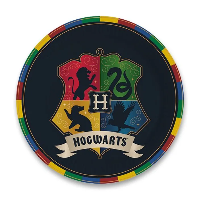 Hauptproduktbild Papírové talířky Harry Potter průměr 23 cm, [8 ks]