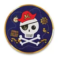 Pappteller Pirates Map O 22,8 cm [8 Stk.]