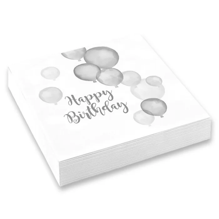 Hauptproduktbild Papírové ubrousky Happy Birthday 33 x 33 cm, 20 ks