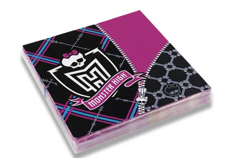 Hauptproduktbild Papírové ubrousky Monster High 33×33 cm, [20 ks]