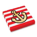 Papierservietten Pirates Map 33 x 33 cm [16 Stk.]
