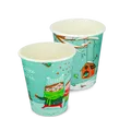 Weiteres Produktbild Pappbecher 0,3 l CTG, Durchmesser 90 mm, Wintermotiv [50 St.]