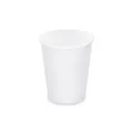 Pappbecher weiß durchmesser 80mm 280ml `M: 0,2L/8oz` [50 St.]