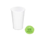 Pappbecher weiß durchmesser 80mm 330ml `ML: 0,3L/10oz` [50 St.]
