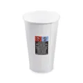 Pappbecher weiß durchmesser 90mm 510ml `XL: 0,4L/16oz` [10 St.]