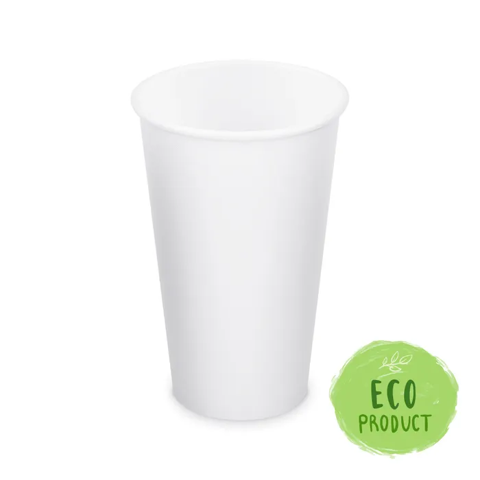 Hauptproduktbild Papírový kelímek bílý 510 ml, XL (průměr 90 mm) [50 ks]