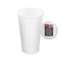 Pappbecher weiß durchmesser 90mm 510ml `XL: 0,4L/16oz` [50 St.]