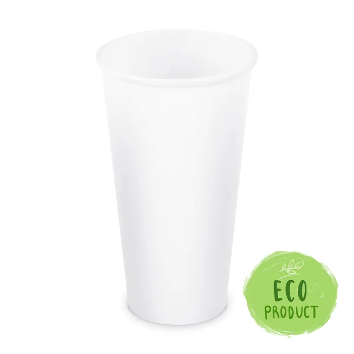 Hauptproduktbild Papírový kelímek bílý 610 ml, XXL (průměr 90 mm) [50 ks]